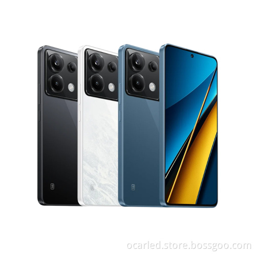 POCO X6 5G Smartphone: 64MP Camera, 120Hz AMOLED Display, NFC, 67W Fast Charging, 5100mAh Battery